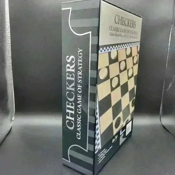 Pip Games Checkers CLASSIC GAME OF STRATEGY (2019 EDITION). NEW Sealed - Picture 7 of 8